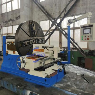 China High Stability Flange End Turning Big Face Lathe With 3500 Mm Swing Diameter for sale