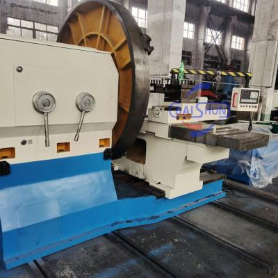 China Floor Type Large Facing Lathe For Turning Shipyard Propeller for sale