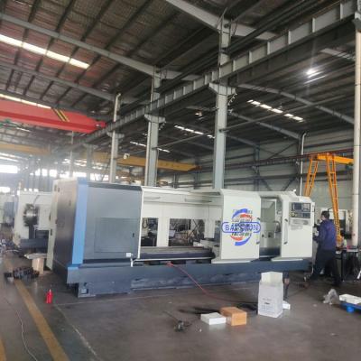 China Large Pindle Diameter Lathe Machine CNC Pipe Screw Cutting Pipe Threading Lathe for sale