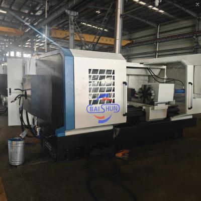 China QK1335 QK1365 Big Bore CNC Oil Country Pipe Threading Lathe for sale