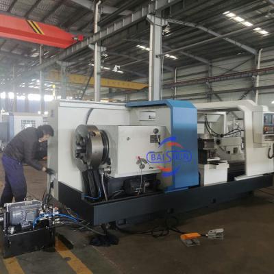 China QK1353 Metal CNC Lathe Automation Pipe Threading Lathe for sale