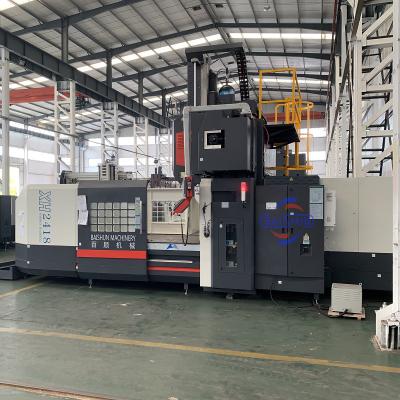 China CNC Double Column Fixed Beam Vertical Mill Center Machining Gantry Type Metal Milling for sale