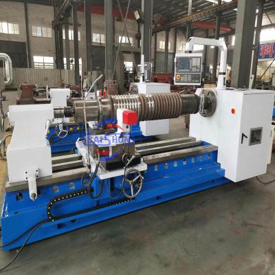 China Roller Grooves Milling Lathe CNC Roll Notching And Engraving Machine for sale