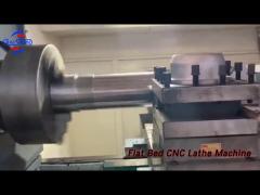 Heavy Duty Flat Bed CNC Lathe Machine CNC High Accuracy Automatic