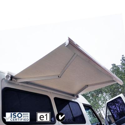 China 100% manual displacement camper rv tent motorhome caravan rv waterproof motorhome retractable tent for sale