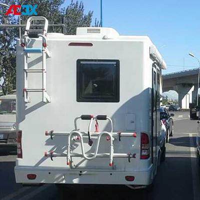 China High Quality Outdoor Aluminum Rear Climbing Ladder Moving Motorhome Folding Ladder for sale