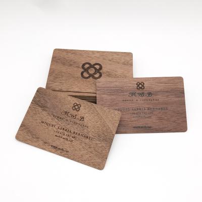 China Business Card & CMYK Membership Card Printing Wooden Business Card for sale