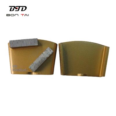 China For Double Wing Segments Concrete Grinding Shoes Concrete and Terrazzo Grinding Block for Marble and Granite Floor for sale