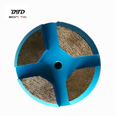 China To Fit On Premaster/Xtreme/STI Floor Grinding Machines Concrete Link 3 Inch Floor Metal Diamond Grinding Disc For Terrco Machines for sale