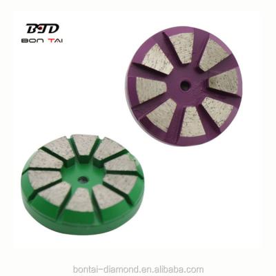 China Concrete Surface Grinding BTD Wholesale Concrete Floor Diamond Grinding Pads Shoes STI Series for sale