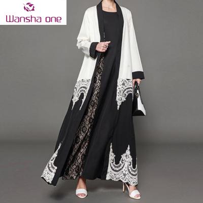 China Wholesale Fashion Women Turkish Islamic Clothing Dubai Monsoon Dubai Monsoon Robe Muslim Abaya Wholesale Lace Best Selling for sale