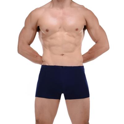 China Wholesale Anti-static Men's Pure Boxer Underwear Men's Cotton Short Underwear for sale