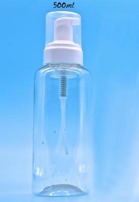 China Foam pump bottle Foam pump cosmetic bottle 500ML - HDPE-PET for sale