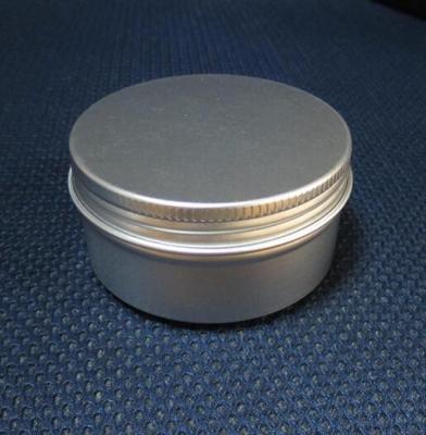 China Aluminum Round Cosmetic Packaging/Cream Jar /Aluminum Jars With Screw Cap-80G & 80ML  for sale