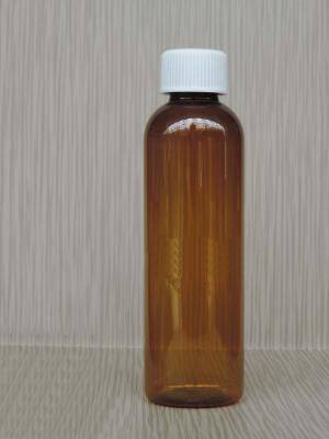 China 180ML Amber Round Cosmetic PET/HDPE Bottles With the scale Supplier Lotion bottle, Srew cap for sale