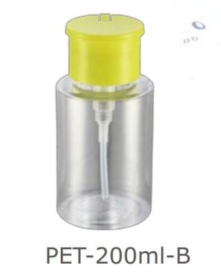 China 33/410 Touch Cap Dispenser/Nail polish remover pump dispenser with 200ML PET bottle for sale