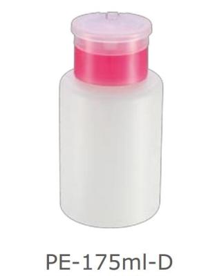 China 33/410 Touch Cap Dispenser/Nail polish remover pump dispenser with 175ML PE bottle for sale