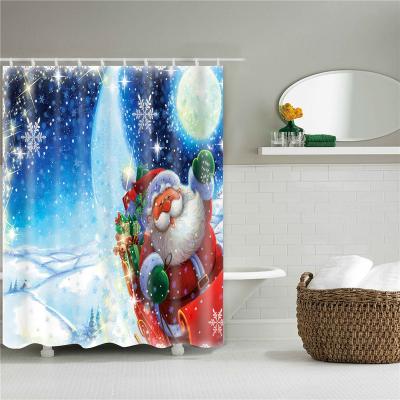 China Annual hot sale europe style chrisma shower curtains for sale