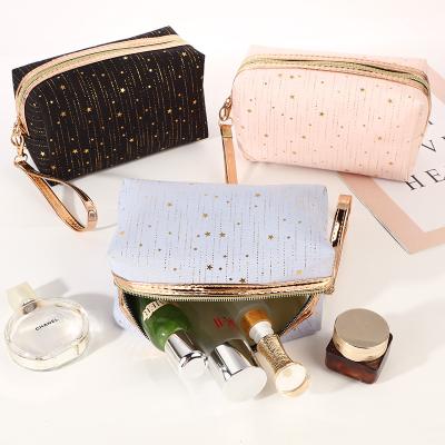 China Fashionable Fashionable Star Profile Women Portable Cosmetic Bag Waterproof Lightweight Storage Makeup Bag for sale