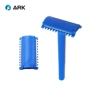 China Double Edge Double Blade Edge Medical Safety Razor With Comb for sale