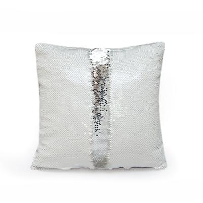 China 2020 Hot Sale Anti-static Cushion Cover Popular Color Sequin Pillow Case for sale