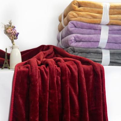 China Wholesale high quality custom cheap memory flannel sherpa fleece blanket for sale