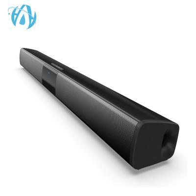 China Wireless system 20W 2.0 bluetooth RCA soundbar audio input for home theater soundbar system with remote control for sale