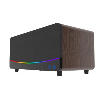 China Mini System New Bass Sound 2.0 Speakers Computer Bookshelf Design Bluetooth Speaker Home Theater System for sale