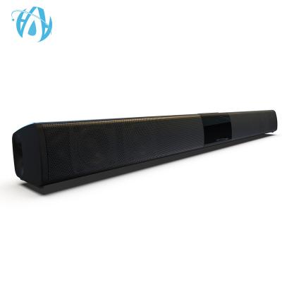 China Mini System Best Seller Wireless Deep Bass Stereo Portable 2.0CH RCA Bluetooth Remote Control Soundbar for sale