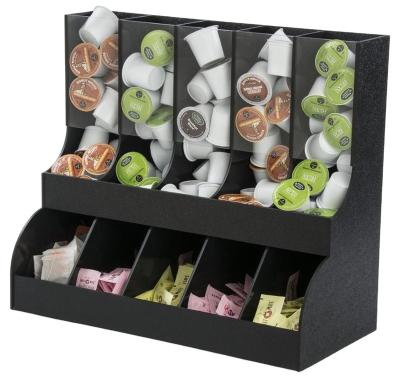 China Pod Tabletop Condiment Coffee Storage Box Coffee Capsule Stored Accessory Holder for sale