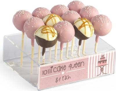 China Acrylic Deli Cake Pop Display Stand Cupcake Display Holder for Bakeries and Special Events for sale