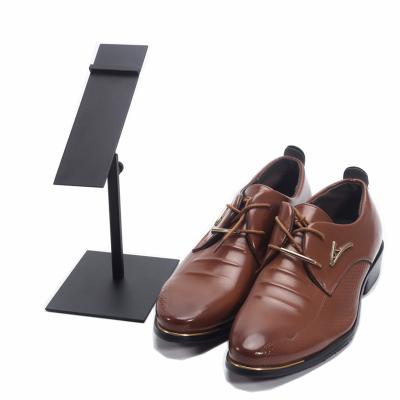 China Mordern Size Adjustable Men Shoe Display Stand Metal Display Shoes Stand Design Shoe Store for sale