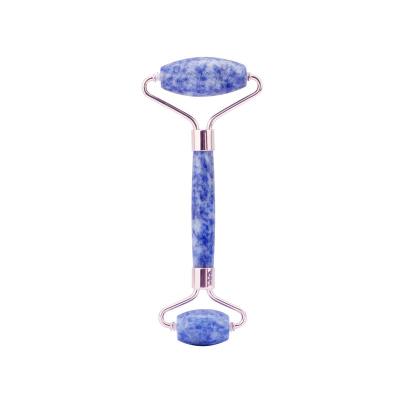 China New arrival premium face jade roller blue sodalite jade facila roller for face for sale