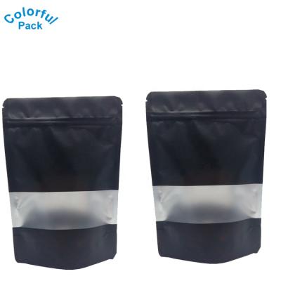 China Food Frosted Plastic Zipper Bag Made Craft Food Packaging Plastic Stand Up Pouch With Food Packaging Bag for sale