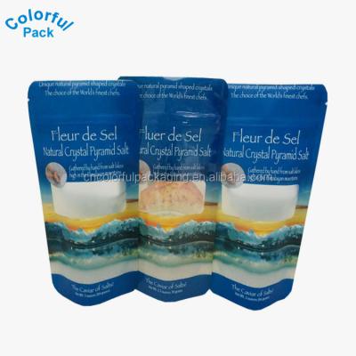 China Disposable Custom Factory Price 16oz Logo Sea Salt Table Salt Packaging Bags for sale