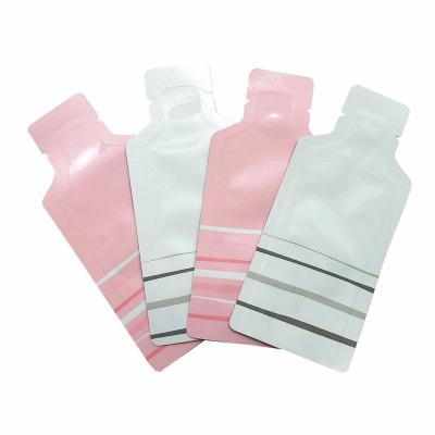 China Recyclable Bottle Three Side Seal Pure Aluminum Foil Pouches Recyclable Heat Seal Sugar Bag for sale