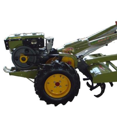 China Farms Farm Mini Hand Walking Behind Two Wheel Tractor Cheap Price For Whole Sale for sale