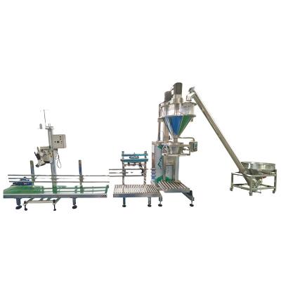 China 20-50kg food bag open mouth cement, flour, dry mortar, fly ash packaging machine for sale