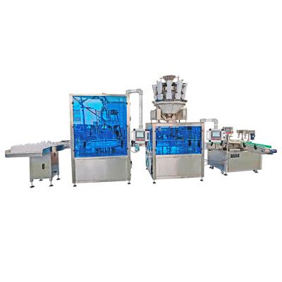 China High Speed ​​Rotary Automatic Food Fruit Mango Juice Powder Filling Sealing Packing Machine for sale