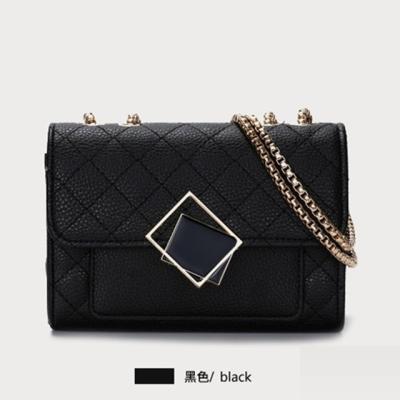 China Messenger Bag/Cross Shoulder Bags - Small Square Chain Women's Body Bag Fashion Messenger Bag Casual Wild Simple Lady Shoulder Bag for sale