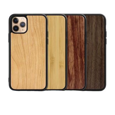 China Wholesale Shockproof Natural Solid Wood Cell Phone Case For Phone 13promax/12/11/XS/7P Apple 13 Cell Phone Case Walnut Wood Cherry for sale