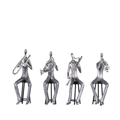 China China music character jazz symphony band decoration cafe study office living room birthday housewarming gift for sale