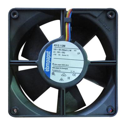 China Other Germany Ebmpapst 4312/12M Compact Axial Fan 120*120*32mm 12V 3.1W Axial Fan for sale