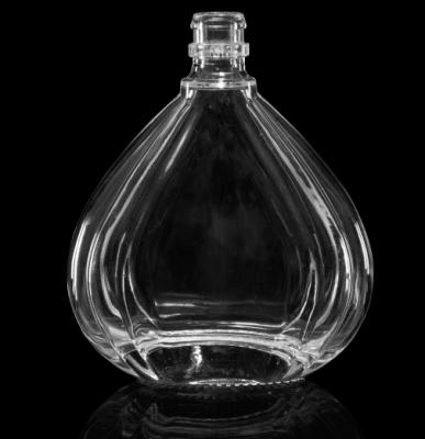 China Custom Beverage Brandy Bottle 50ml Glass Bottle Liquor For Brandy for sale