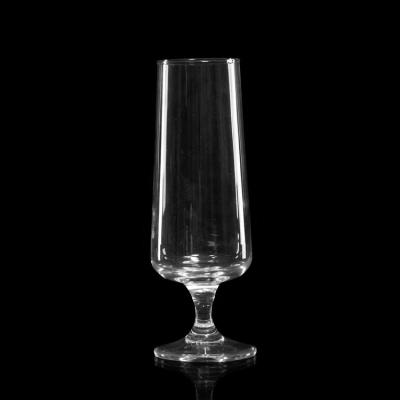 China Viable Glassware of 11OZ Tulip Shaped Glass Champagne Flutes for sale