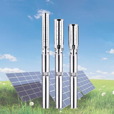 China High Quality Mains Power High Lift For Agriculture 12V DC 2Hp Solar Panel With Solar Water Pump for sale