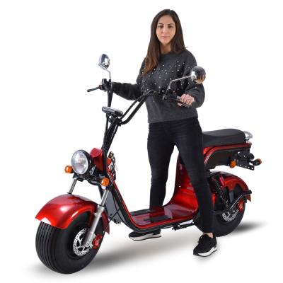 China Seev Citycoco Stock 800w 1000w 1500w Door to Door City Cocos Warehouse European LCD Speed ​​Meter EEC COC Electric Scooter with EEC for sale