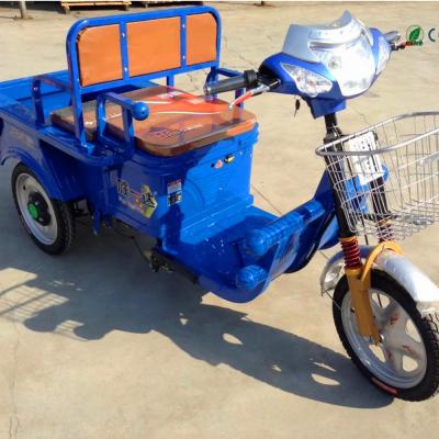 China 2016 Small Electric Cargo Tricycle Three Wheels Electric Bicycle 48v500w for sale