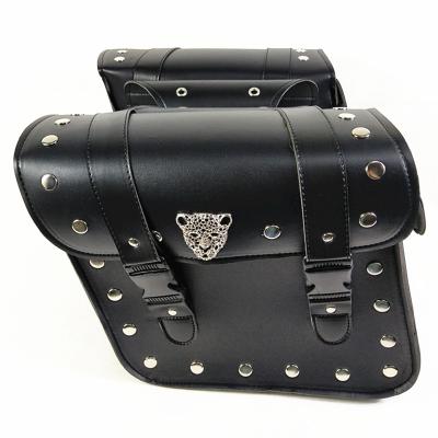 China LEATHER SADDLE & TOOL BAGS Storage Motorcycle Saddle Bag for sale