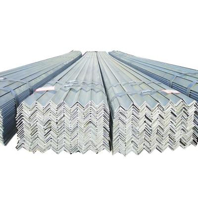 China Building Construction 40x40x5 Angle Price Structural Slotted Galvanized Metal With Black Angle Iron To Holes Trim for sale